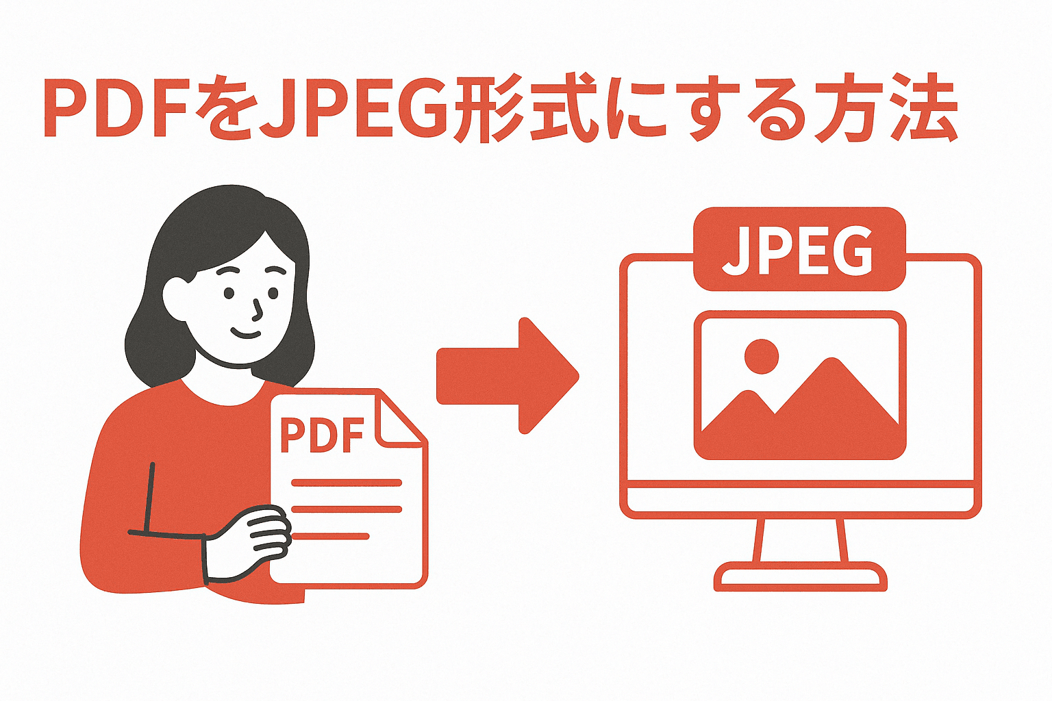 【無料】PDFをJPEG形式にする方法
